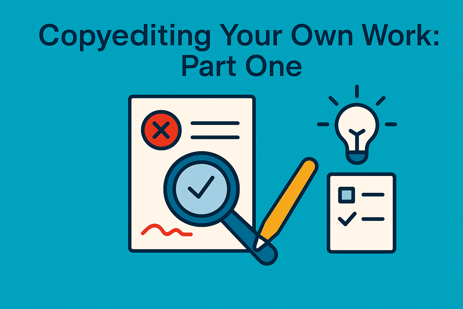 Copyediting your own work pt1